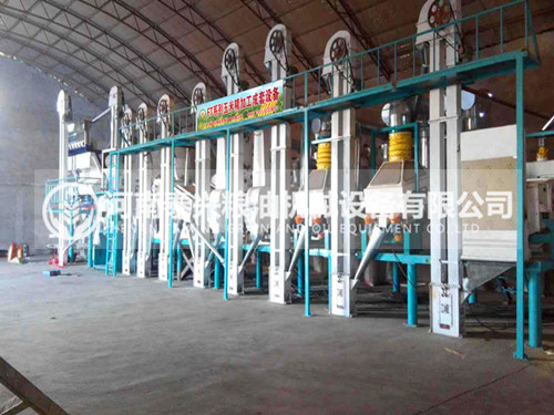 50噸級(jí)小米加工成套設(shè)備